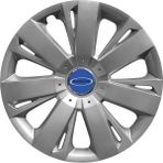 PackGar Ford Fiesta 15 Inç Uyumlu Jant Kapağı Amblemli Gri 4 Adet 1 Takım 114
