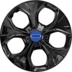 PackGar Ford Fiesta Van 13 Inç Jant Kapağı Amblemli Piano Black 4 Adet 1 Takım 210