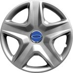 PackGar Ford Fiesta Van 15 Inç Jant Kapağı Amblemli Gri 4'lü Takım 119