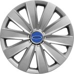 PackGar Ford Mondeo 16 Inç Uyumlu Jant Kapağı Amblemli Gri 4'lü Takım 132