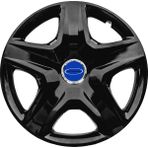 PackGar Ford Mondeo 16 Inç Uyumlu Jant Kapağı Amblemli Piano Black 4 Adet 1 Takım 203