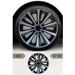 PackGar Skoda Felicia Rapid Scala Superb 15'' İnç Jant Kapağı 1 ADET Çift Renk 302
