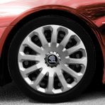 PackGar Skoda Forman 15 Inç Uyumlu Jant Kapağı Amblemli Gri 4 Adet 1 Takım 121