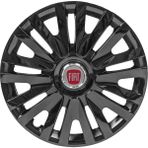 PackGar Tofaş Kartal 13 Inç Uyumlu Jant Kapağı Amblemli Piano Black 4 Adet 1 Takım 207