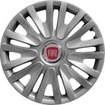 PackGar Tofaş Murat 14 Inç Jant Kapağı Amblemli Gri 4 Adet 1 Takım 123