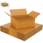 Packmai 30X20X15 cm Koli-Kutu | 10 Adet | Hafif Eşya Kolisi Tek Oluklu 3mm Karton Kutu