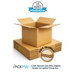 PackMai 40x40x40cm 10adet 1.kalite Çift Oluk Kalın Boş Karton Koli (EV TAŞINMA-ÇEYİZ-DEPOLAMA-NAKLİYE)