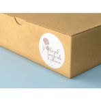 packmira etiket&ambalaj Güzel Günlerde Kullanın Etiketi Yuvarlak Sticker 4X4CM 48 Adet