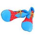 PACKOVE 1 Çift Ayakkabı halloween süsleme shoes parti malzemeleri garnitür palyaço aksesuarları cadılar bayramı mini vestiyer sanatı palyaço cosplay sahne palyaço için cosplay kostüm kumaş