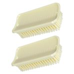 PACKOVE 1 Takım Yumuşak Kıllı Ayakkabı Fırçası Çamaşır Fırçası Ağır Temizlik Temizleme El Fırçası Uv Ovma Fırçaları Çatlak Halı Fırçalama Temizleme Fırçası Bilenmiş 2 Adet