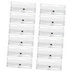 PACKOVE 12 Adet Gözlük Kılıfı Gözlük Saklama Kutuları Gözlük Seyahat Çantası Kadınlar Için Kutusu Gözlük Kadın Güneş Gözlüğü Durumda Sert Kabuk Transparent Pvc