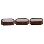 PACKOVE 3 Adet Kutu eski saklama kutusu jewelry storage box keepsake box vintage storage box Araba Anahtarı fare şemsiyesi tezgah oda için eşyalar masa makyaj organizatörü Bardak Coffee
