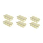 PACKOVE 3 Set Yumuşak Kıllı Ayakkabı Fırçası Çatlak Temizlik Fırçası Halı Fırçalama Ağır Ovma Fırçaları Uv Yıkama Fırçası Ev Çamaşır Fırçası Giyim Fırçası Giyim Tahta Fırçası Pp 2 Adet*3