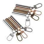 PACKOVE 8 Adet Metal Fermuar Kafaları Fermuar Çekme Ayrılabilir Elbise Fermuar Onarım Ceketler Için Kırık Fermuar Çekme Yedek Fermuar Kafası Değiştirme