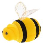 PACKOVE Arı Mücevher Kutusu Karikatür Arı Heykeli Sevimli Bebek Peluş Oyuncak Heykelcik Yaban Arısı Cazibe Yüzük Küpe Saklama Kutusu Bal Arısı Arılar Peluşlar Sevimli Oyuncaklar Yahudi