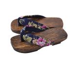 PACKOVE Bebek Terlikleri Bayan Terlikleri Yürümeye Başlayan Terlik Kimono Ahşap Takunya Çocuklar Için Takunya Japonya Geleneksel Sandalet Kadınlar Fotoğraf Bayanlar Bambu Balıksırtı