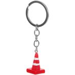 PACKOVE Mini Trafik Polisi Koni Anahtarlık Inşaat Anahtarlık Araba Anahtarlık Araba Anahtarı Anahtarlık Için Cüzdan Anahtarlık Kolye Inşaat Partisi Lehine Cep Sırt Çantası Alaşım Çocuk Süs