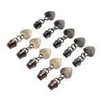 PACKOVE Moda Metal Fermuar 10 Adet Zier Çekme T Çanta Fermuarı Giysi Fermuarı Mont Fermuarı