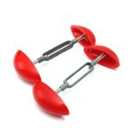 PACKOVE Yüksek Topuk Desteği Önyükleme Sedyesi Önyükleme Sedyeleri Ayakkabı Yayıcı Çizme Buzağı Sedye Topuk Sedye Diy Ayakkabı Sedye Ayakkabı Sedye Genişliği Spor Ayakkabı Sedye Kırmızı
