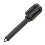 PACKOVE Yumuşak Kauçuk Ayakkabı Fırçası Temizlik Fırçası Gres Uzun Çok Yönlü Tiftik Banyo Temizleyici Fırça Için Ayakkabı Temizleme Fırçası Ovma Black Yumuşak Silgi