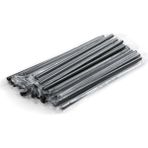 Packtory Frozen Siyah Pipet 230X8MM 5000 Adet