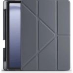 Pad X9 11.5 Kılıf Kalemlikli Mars Tablet Kılıfı - Koyu Gri