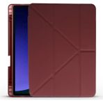 Pad X9 11.5 Kılıf Kalemlikli Mars Tablet Kılıfı - Mürdüm