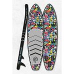 Paddle Board Sup Bodi Emoji Head Şişme Stand 350X84X15CM Full Set Hediyeli - Sarı