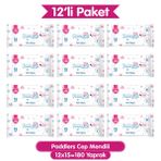 Paddlers 12x15 180 Yaprak Cep Mendili