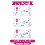 Paddlers 3x15 45 Yaprak Cep Mendili