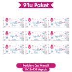 Paddlers 9x15 135 Yaprak Cep Mendili