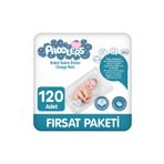 Paddlers Bebek Bakım Örtüsü 60x60 cm – 120 Adet (12 Paket x 10’lu) Yatak Koruyucu Alt Açma Bezi