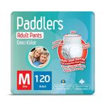 Paddlers M Beden 120 Adet Külot Yetişkin Bezi