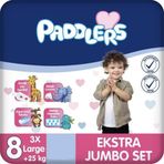 Paddlers No:8 XXXLarge Bebek Bezi