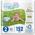 Paddlers Pure No:2 Mini 152 Adet Bebek Bezi