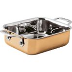 Paderno Mini Bakır Dikdörtgen Tencere 12*10 Cm 4 H