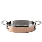 Paderno Mini Oval Bakır Sahan 17*13 Cm 3,5H