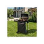 Padilon Gazlı Mangal 2 Brülörlü Barbekü 50x36 cm Izgara Alanı Bahçe & Teras Mangalı