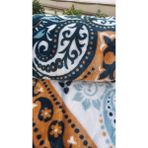 Padişah Battaniye Çift Kişilik 200 x 240 cm - Yeşil - Kahverengi