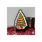 Padme studio Ağaç Yılbaşı Masaüstü Led Gece Lambası/usb’li Ve Uv Baskılı (leon—led Ile Neon Görünüm) 15,5 * 24 cm Beyaz Tek Ebat