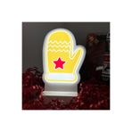 Padme studio ELDİVEN Yılbaşı Masaüstü Led Gece Lambası/usb’li Ve Uv Baskılı (leon—led Ile Neon Görünüm) 10 * 14 cm Beyaz Tek Ebat