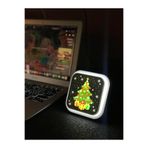 Padme studio Xmas Yılbaşı Masaüstü Led Lamba/gece Lambası/usb’li Ve Uv Baskılı (leon—led Ile Neon Görünüm) Yeşil Tek Ebat