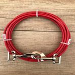 PADRİ 6 mm 6 Metre Köpek Bahçe Bağlama Halatı - Kırmızı