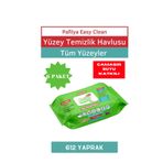 Pafilya Çamaşır Sulu Easy Clean Yüzey Temizlik Havlusu 6x102 (612 Yaprak)
