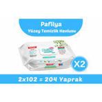 Pafilya Easy Clean 2x102 204 Yaprak Yüzey Temizlik Havlusu