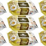 Pafilya Papatya Plastik Kapaklı 9x120 Adet Bebek Islak Mendil