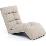 Pafu Fuwa Outdoor Su Geçirmez Fonksiyonel Mekanizmalı Şezlong - Bej