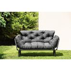 Pafu Nitta İkili Su Geçirmez Yataklı Bahçe Koltuğu