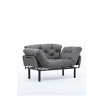 Pafu Nitta Ikili Yataklı Gri Koltuk