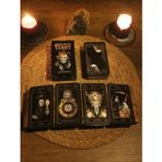 Paganca Grim Fate Tarot Destesi 78 Kart - Arındırma Kesesi - Demet Tütsü